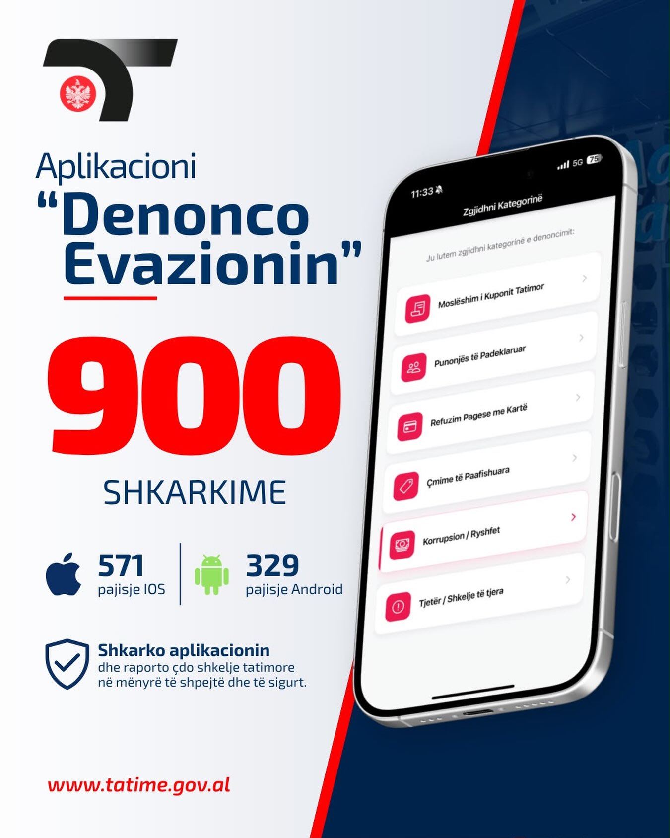 Denonco Evazionin